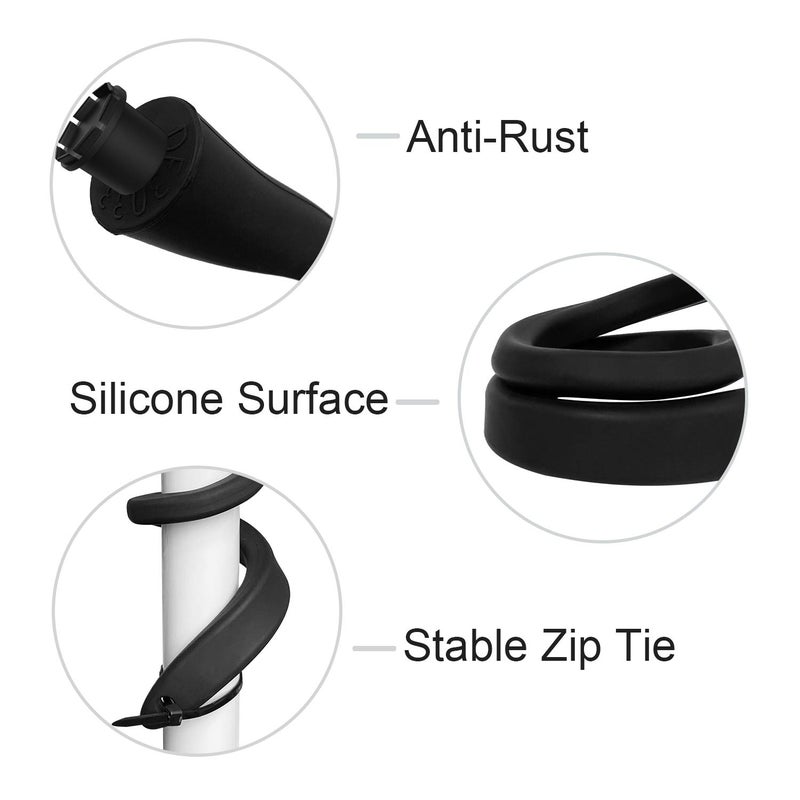 VOMENC ã€Upgraded Versionã€‘ VOMENC Flexible Twist Mount for All-New Blink Outdoor Indoor Camera Blink Mini and Blink Indoor and Outdoor 4 Camera (Black 1PACK) - Image 4